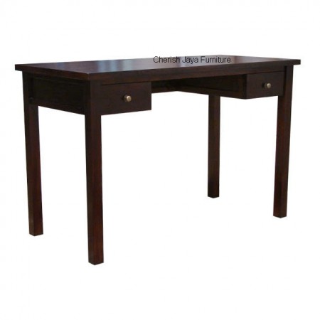 Code: SBW008 Name:  Simple writing table Size: W=120 X D=60 X H=78 cm Solid Mahogany wood with top wood